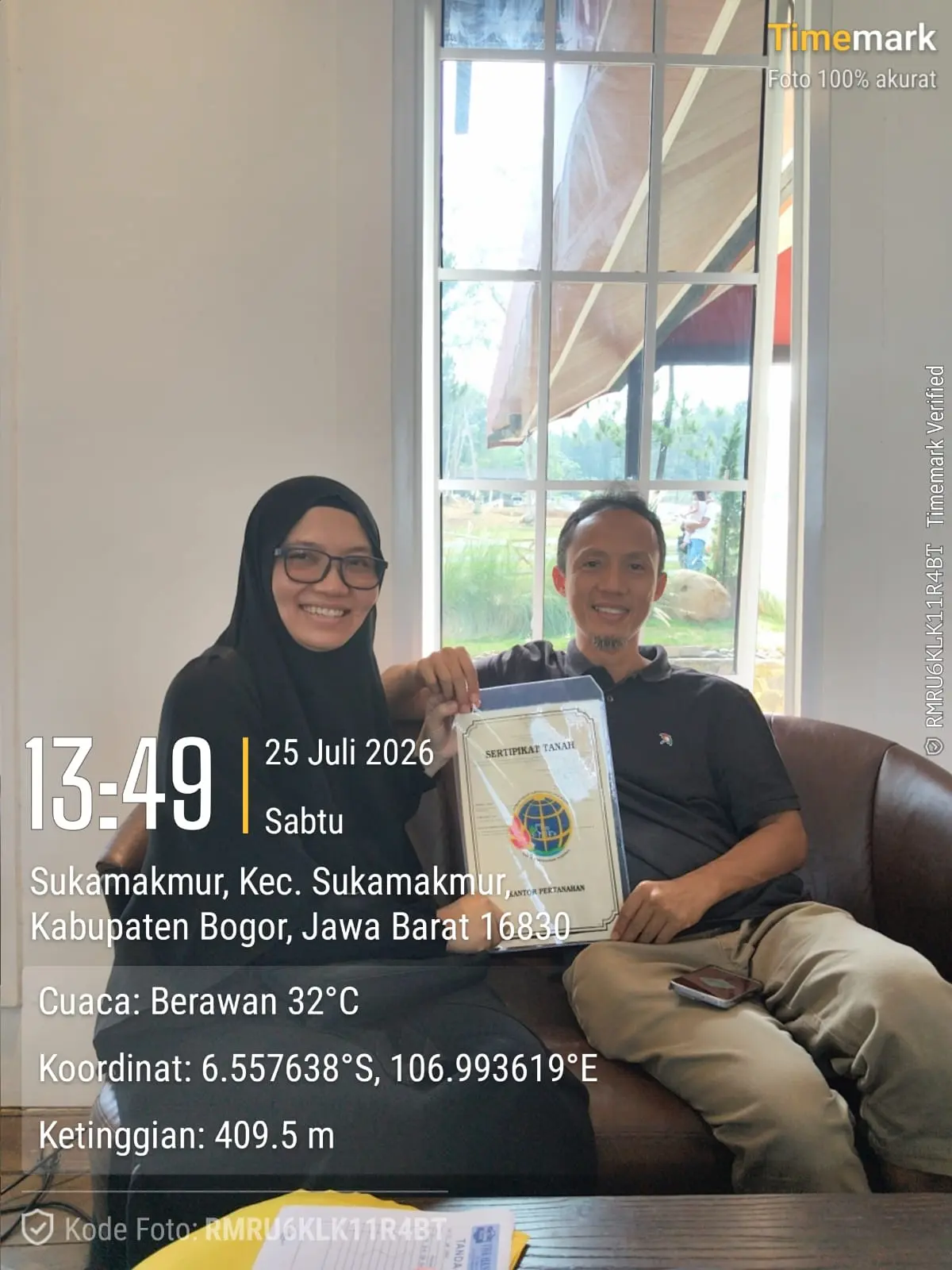 Dokumentasi Penyerahan SHM 3